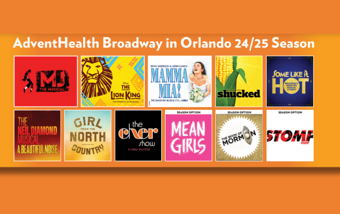 Broadway: The 24/25 Season at Dr. Phillips Center